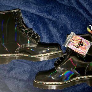 Dr. Martens Rainbow Oil Slick Boot 1460